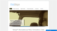 Desktop Screenshot of netmaps.mx